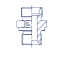 Прямые BSP уплотнение тип B