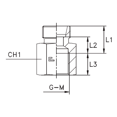 Штуцера прямые ввертные BSP