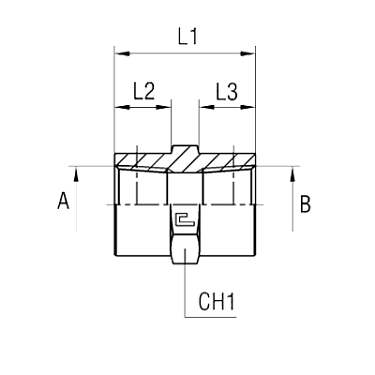 Прямой NPT адаптер