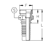DKO-S Наружная резьба