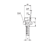DKO-L/DKO-S - конус 24°