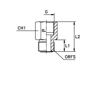 Переход на Метрика внутр./наружн. резьба