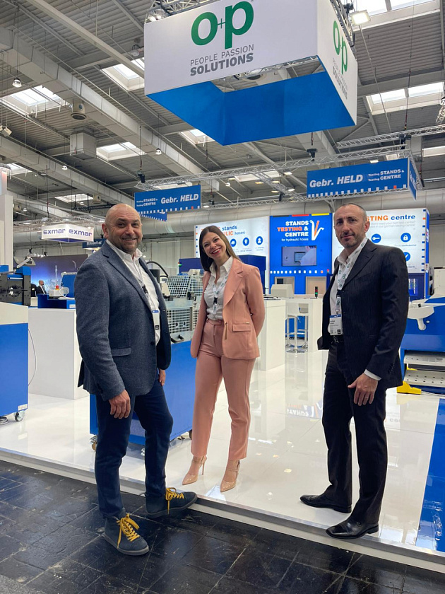 OP S.r.l. на выставке Hannover Messe - 1