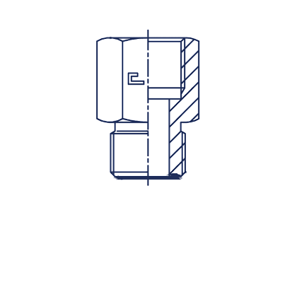 Переход на BSP внутр./наружн. резьба Переход на BSP внутр./наружн. резьба