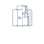 Прямые BSP обжатая гайка