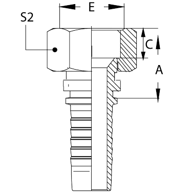 DKI - накидная гайка DKI - накидная гайка