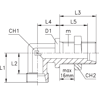 Угловые 90° PD