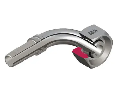 Метрическая внутренняя резьба MULTISEAL угол 90° - накидная гайка