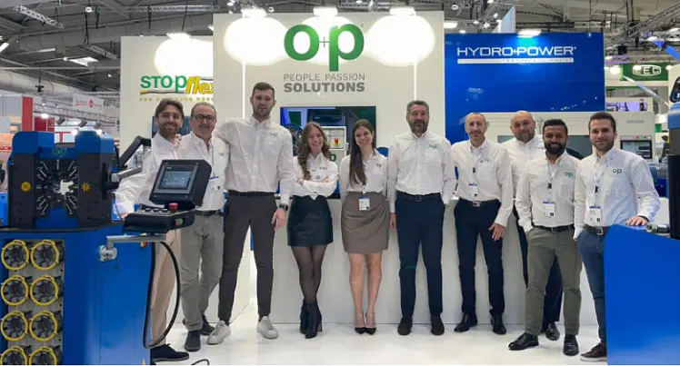 OP S.r.l. на выставке Hannover Messe
